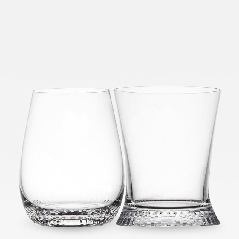 J L Lobmeyr Pair of J L Tumblers Plain by BCXSY