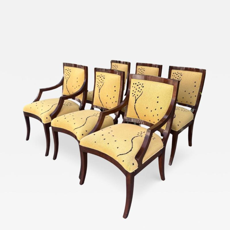 J Robert Scott J Robert Scott Art Deco Style Dining Chairs