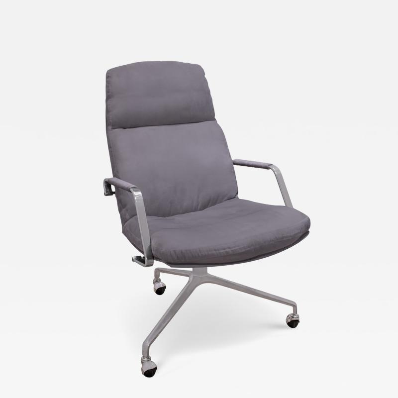 J rgen Kastholm Preben Fabricius Fabricius and Kastholm Rare Desk Chair on Castors 1960s
