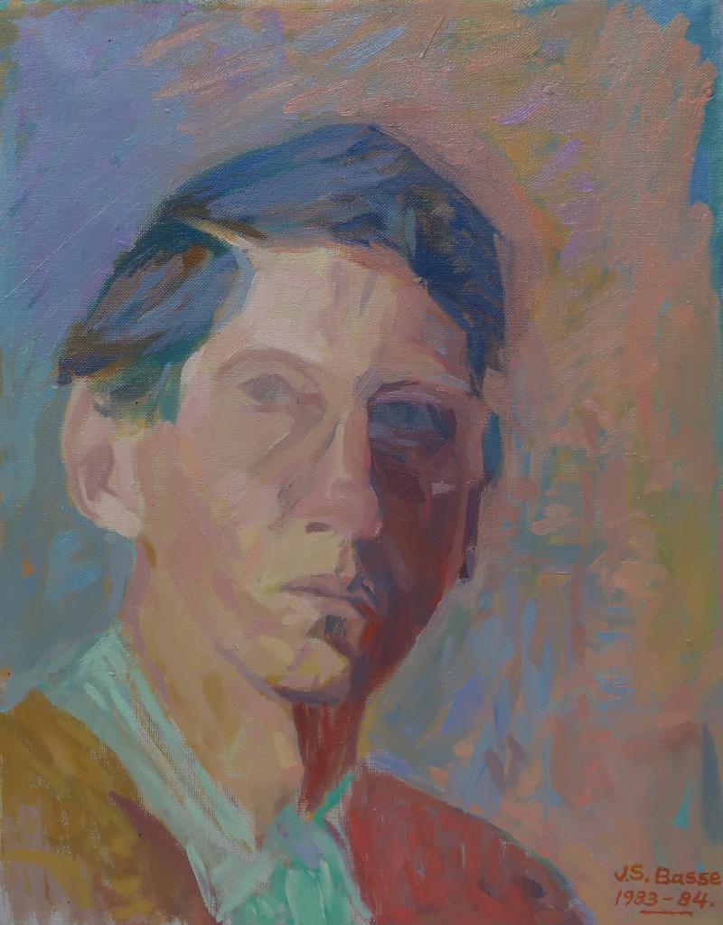 J rgen Stenberg Basse b 1936 Self Portrait c 1984 Danish