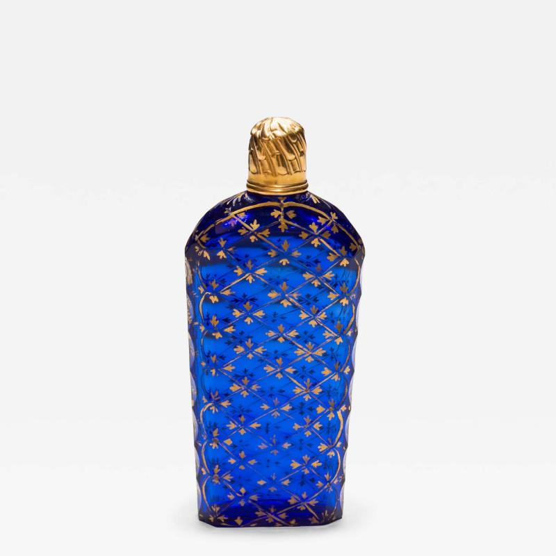 JAMES GILES A FACET CUT SCENT BOTTLE BY JAMES GILES