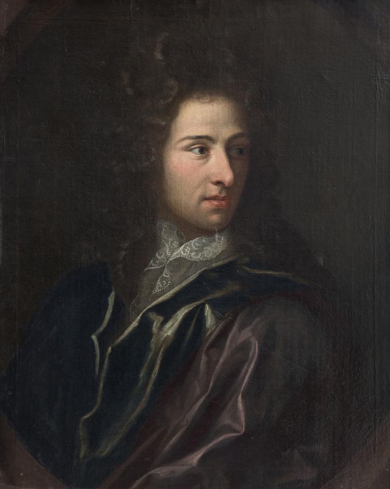 JAN HENRIK BRANDON LATE 17TH CENTURY PORTRAIT OF A GENTLEMAN 1696