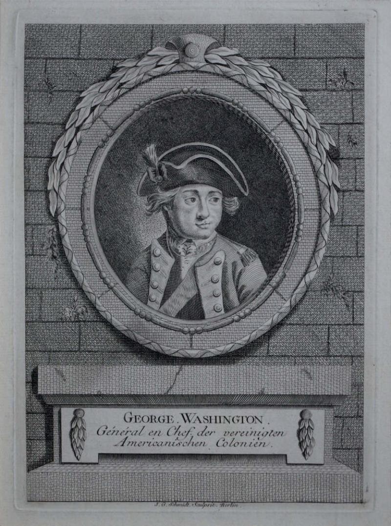 JOHN GEORG SCHMIDT JOHN GEORG SCHMIDT GENERAL EN CHEF DER VEREINIGTEN AMERICANISCHEN COLONIEN