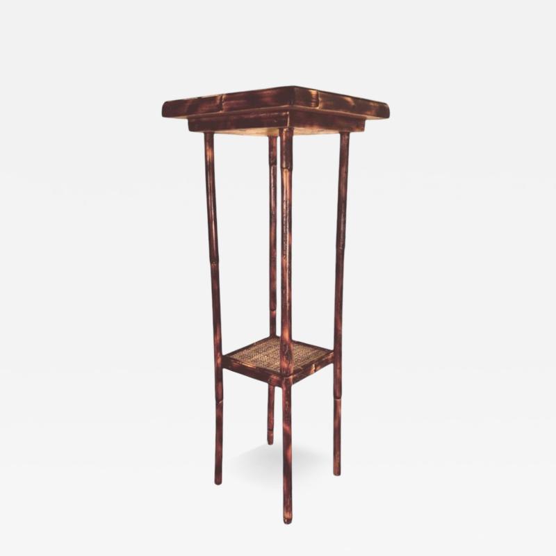 JW Custom Line Tiger Rattan Bamboo Plant Stand
