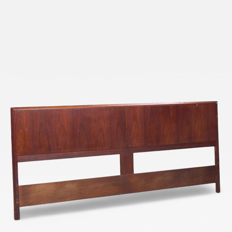 Jack Cartwright Jack Cartwright for Founders Mid Century Walnut King Headboard