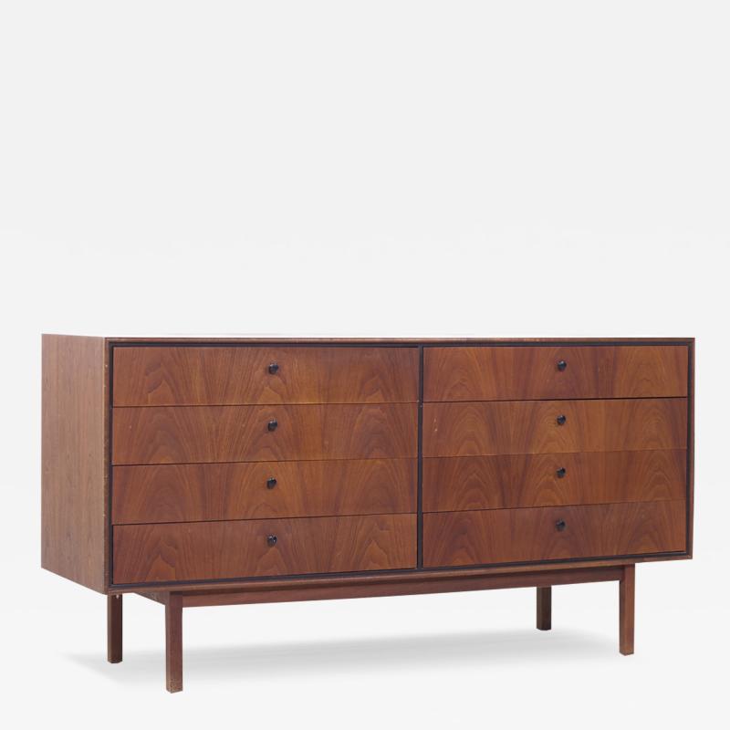 Jack Cartwright Jack Cartwright for Founders Mid Century Walnut Lowboy Dresser