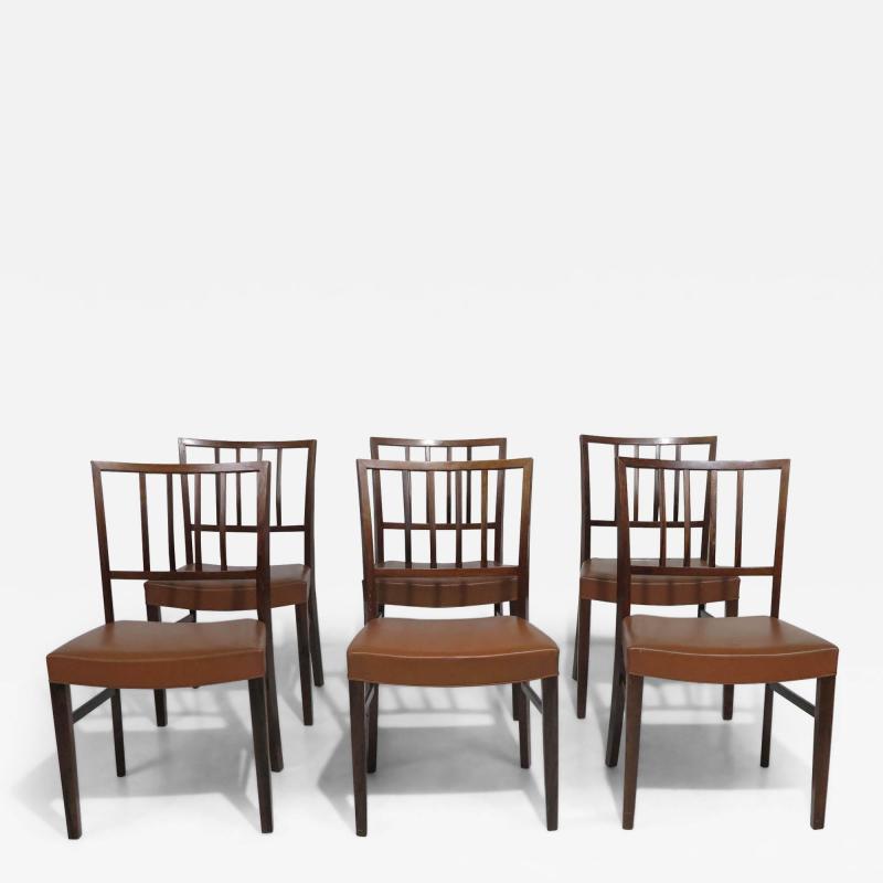 Jacob Kj r Jacob Kjaer 1950s Danish Rosewood Dining Chairs in manner of Jacob Kjaer