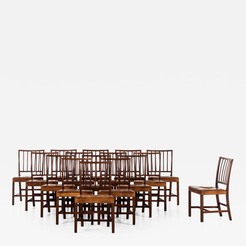 Jacob Kj r Jacob Kjaer Dining Chairs Model Paris Produced by Cabinetmaker Jacob Kj r