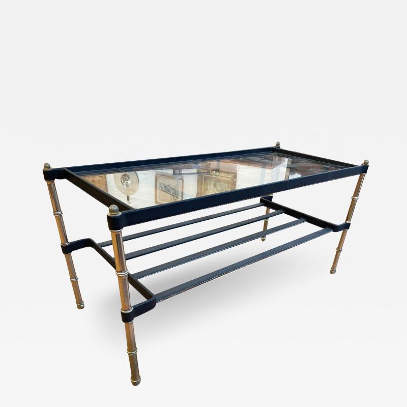 Jacques Adnet Beautiful Coffee table by Jacques Adnet France circa 1950