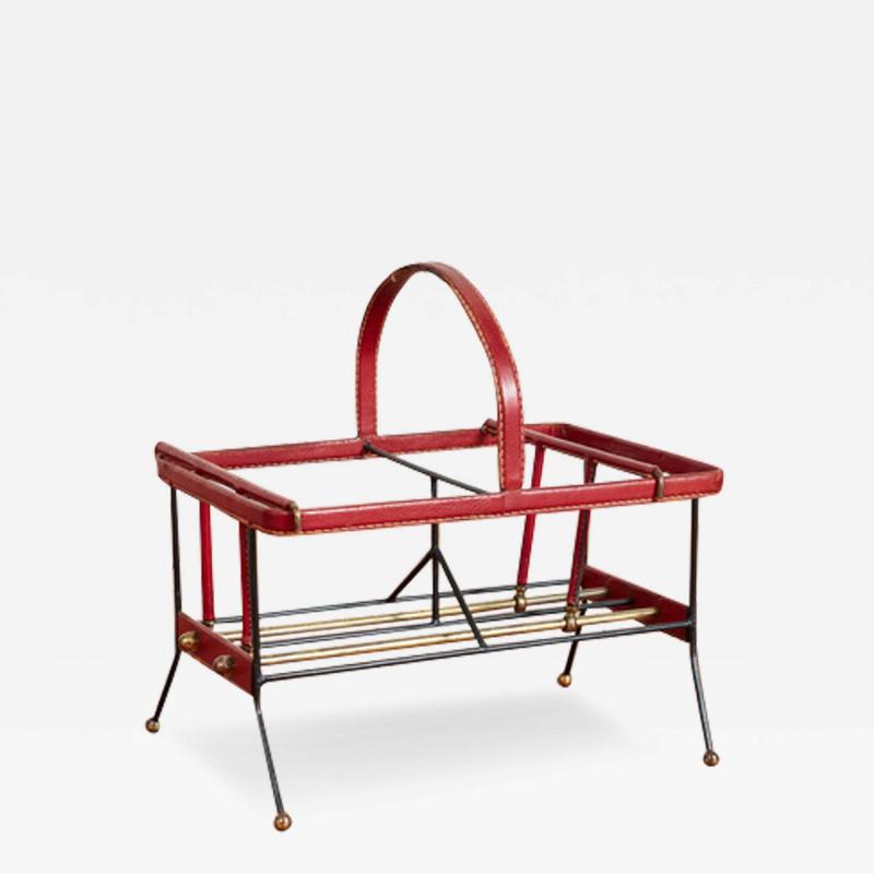 Jacques Adnet JACQUES ADNET MAGAZINE HOLDER