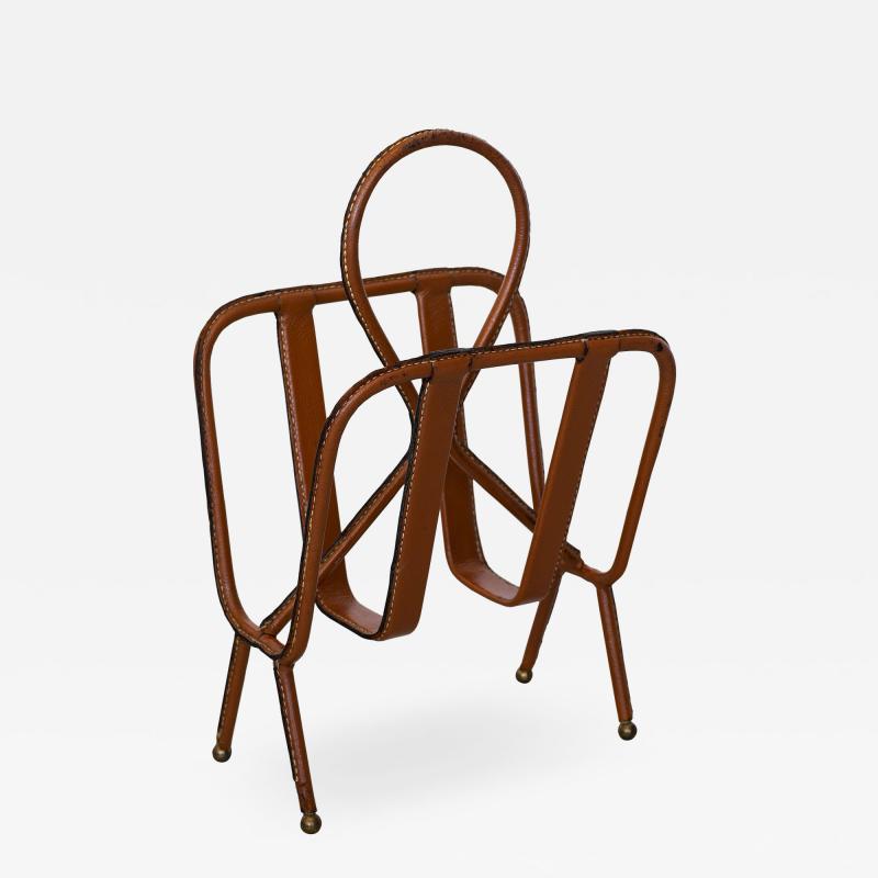 Jacques Adnet JACQUES ADNET MAGAZINE RACK