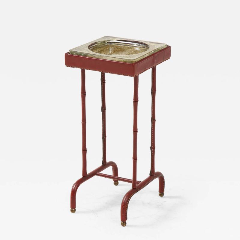 Jacques Adnet Jacques Adnet Vide Poche Ashtray on Stand