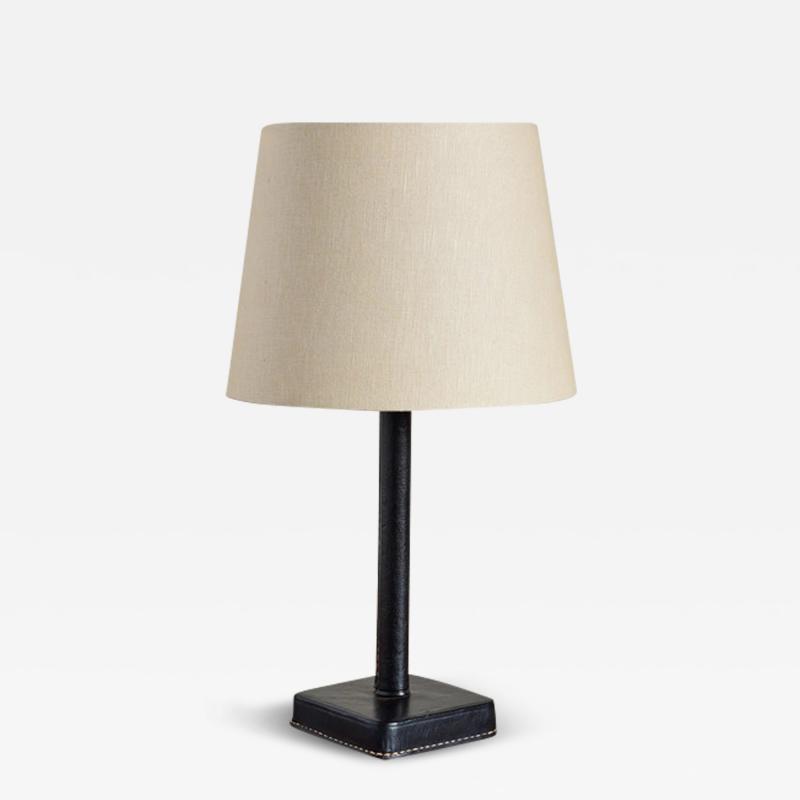 Jacques Adnet Petite Black Jacques Adnet Table Lamp