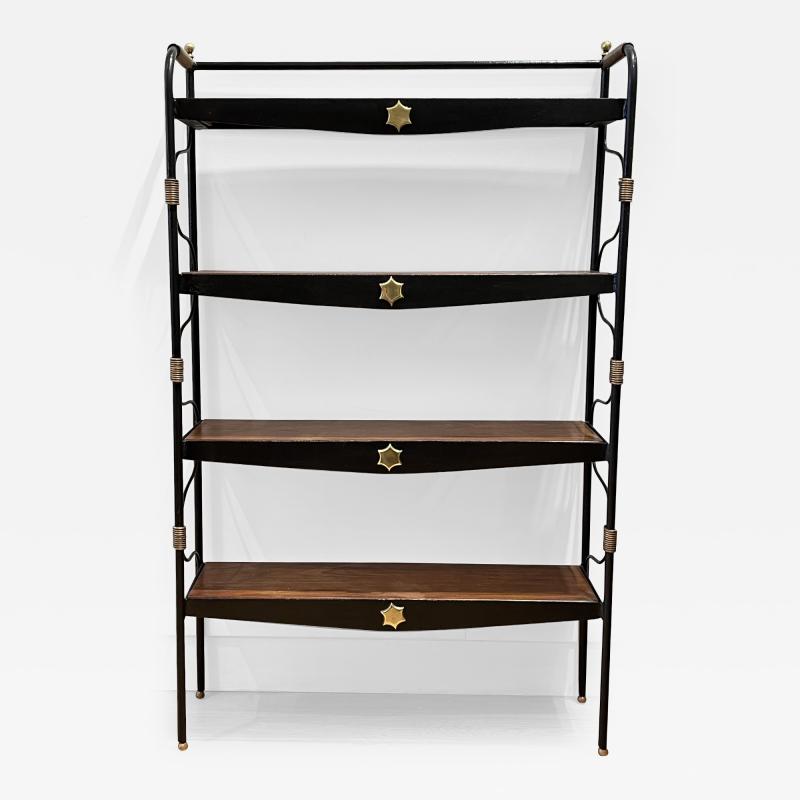 Jacques Adnet Splendid bookcase by Jacques Adnet circa1955 France