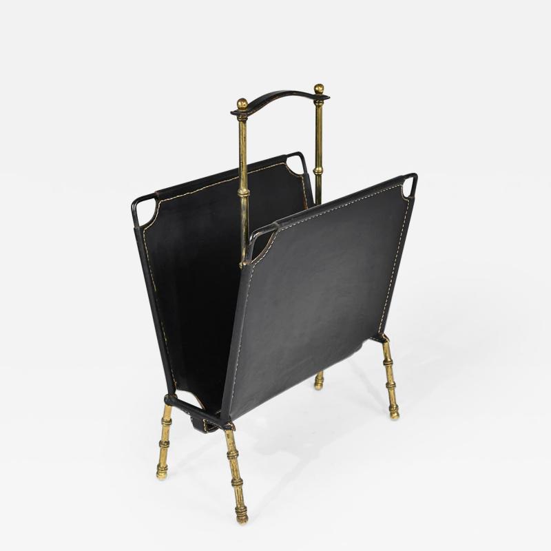 Jacques Adnet magazine holder