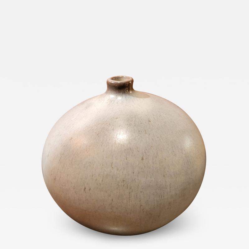 Jacques Dani Ruelland Small ceramic vase by Ruelland France 1960s