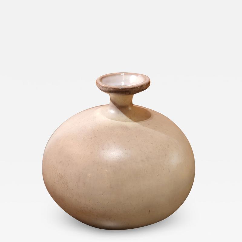 Jacques Dani Ruelland Small ceramic vase by Ruelland France 1960s