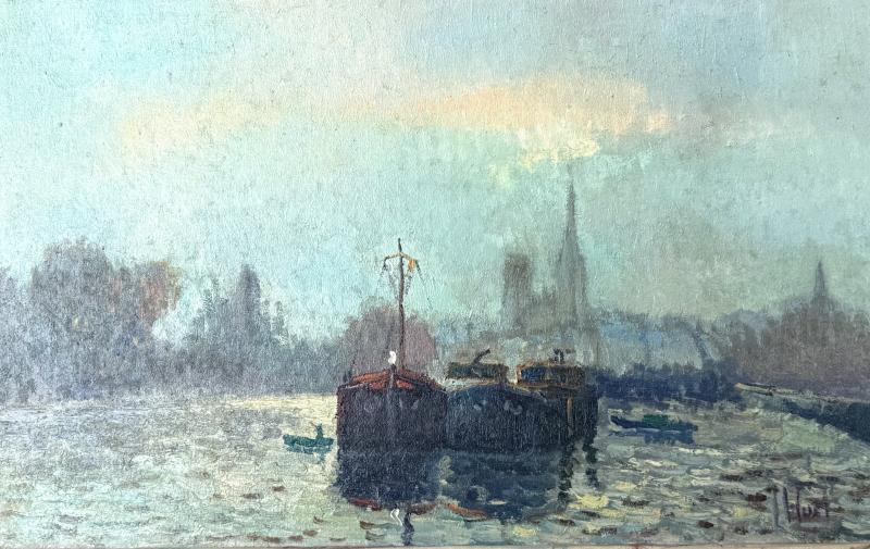 Jacques Huet Along the Seine Paris 