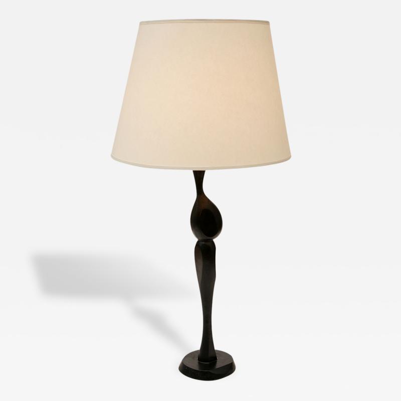 Jacques Jarrige Lola Bronze Table Lamp by Jacques Jarrige