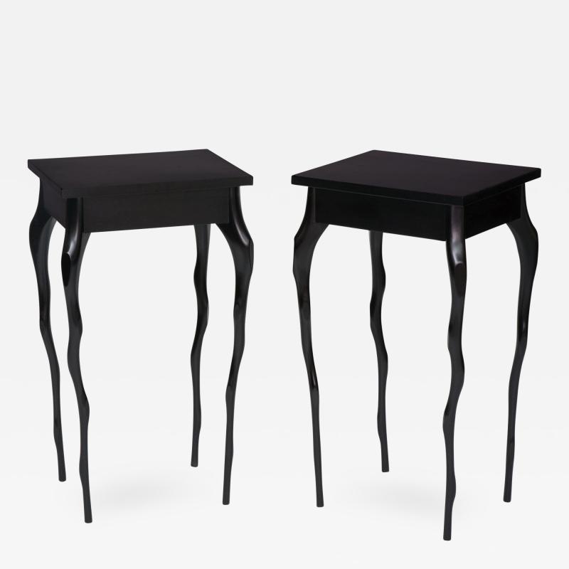 Jacques Jarrige Sculpted Side Tables by Jacques Jarrige Torquemada 
