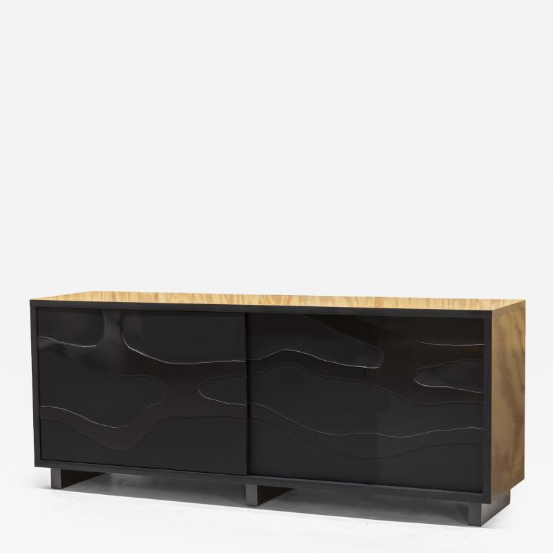 Jacques Jarrige Sculptural cabinet Meanders 