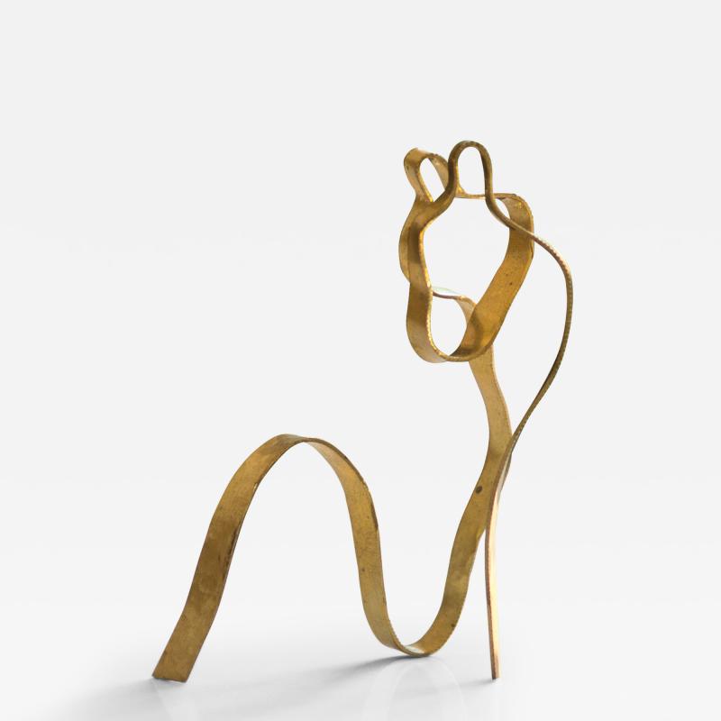 Jacques Jarrige Sculpture in Brass by Jacques Jarrige Angel 2 