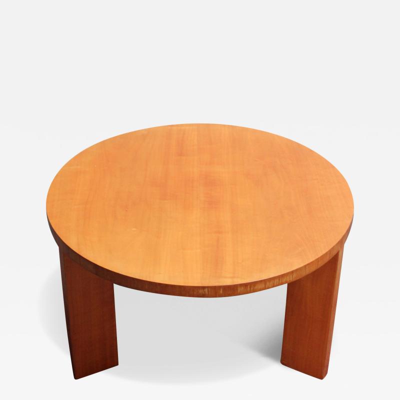 Jacques Quinet French Moderne Table Basse Low Accent Table in Ash by Jacques Quinet