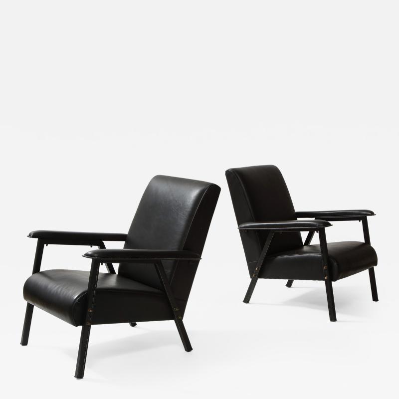 Jacques Quinet PAIR OF ARMCHAIRS BY JACQUES QUINET