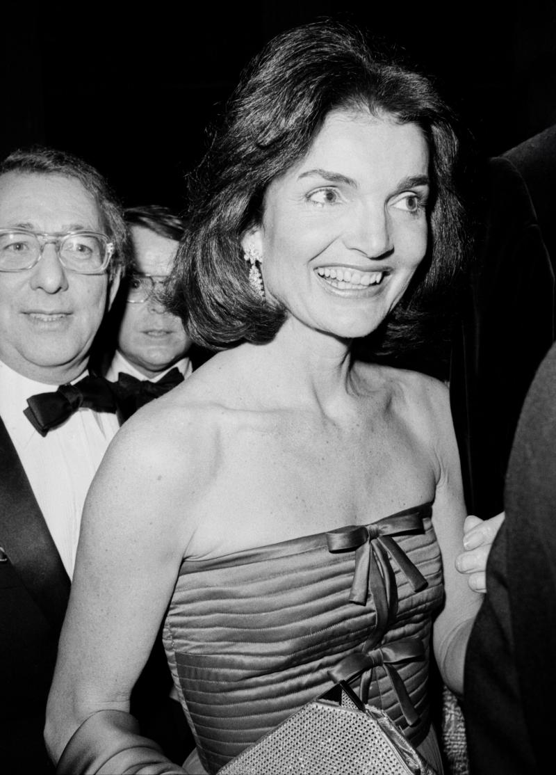 Jade Albert Jacqueline Kennedy Onassis attends the 1977 Met Gala New York December 12 