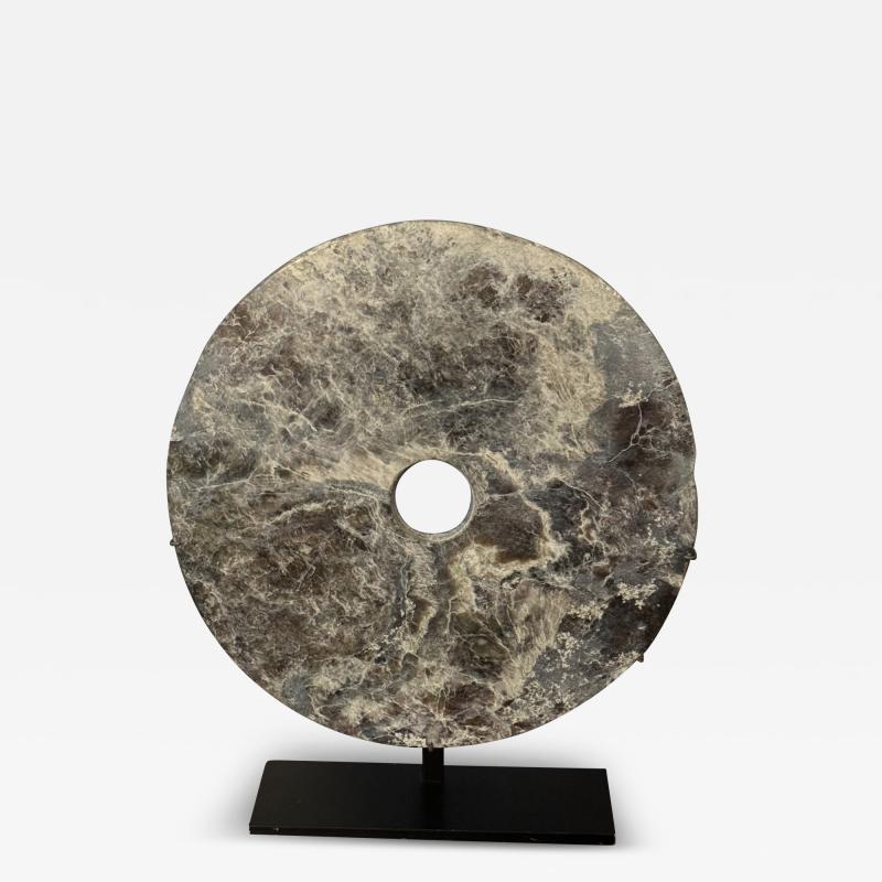 Jade Bi Disc Late Neolithic Period Liangzhu Culture 3200 2300 BCE