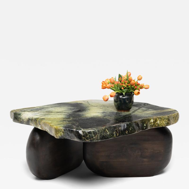 Jade Cloud Meditation Stone Table