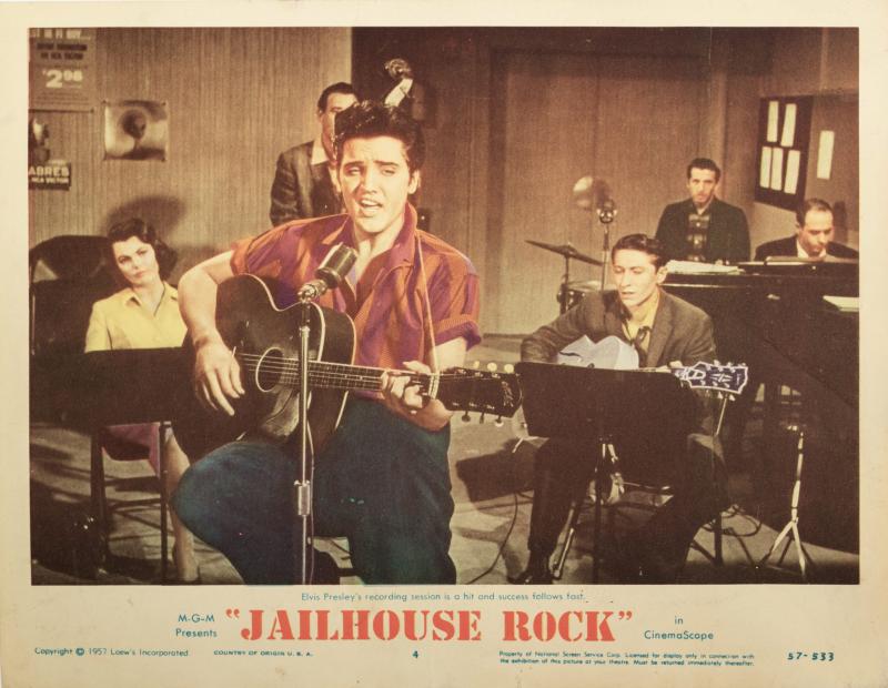 Jailhouse Rock 1957 Vintage Lobby Card 1