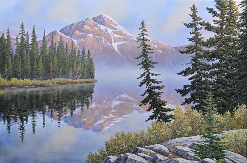 Jake Vandenbrink Morning Silence Pyramid Lake 