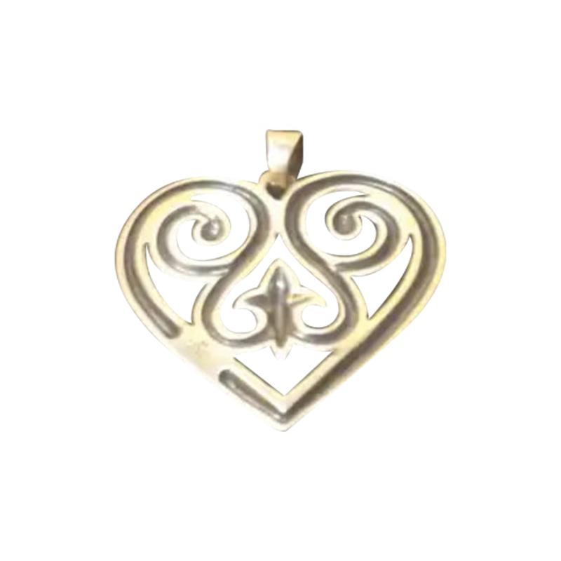 James Avery James Avery Sterling Silver Filligree Heart Pendant