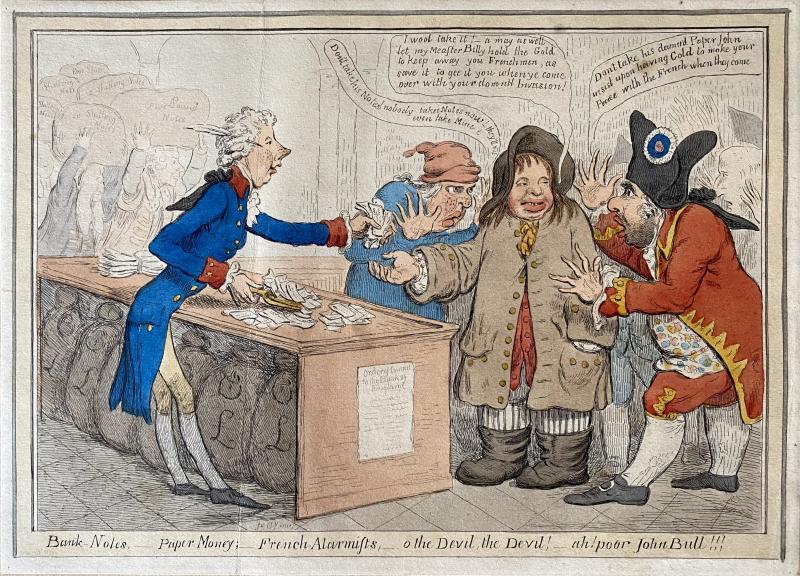 James Gillray Bank Notes 