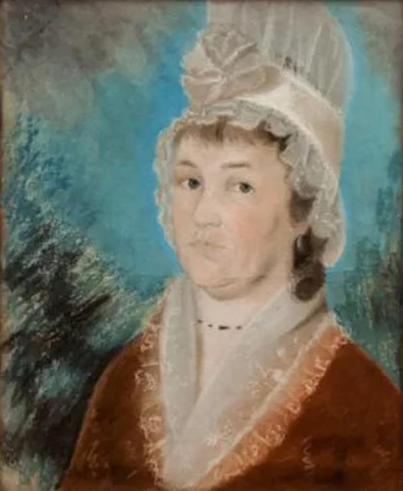 James Martin Portrait of Mary Chew Peter Smith Brumley 1756 1826 of Georgetown D C 