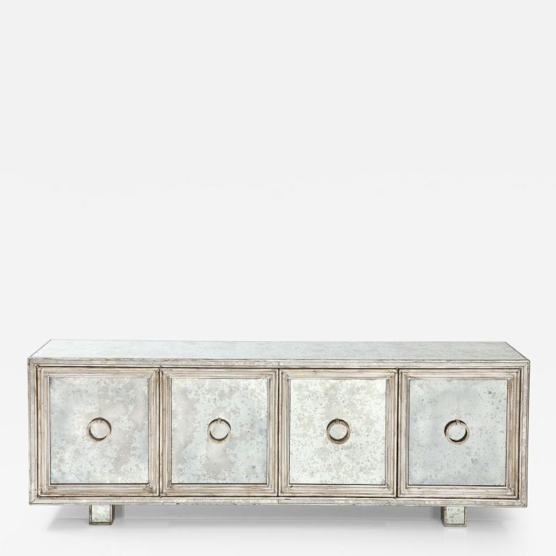 James Mont James Mont Influenced Mirror Credenza