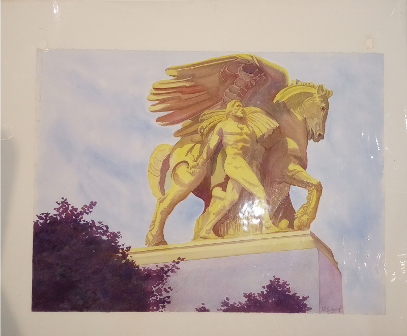 James Sundquist Winged Horse Music Harvest 1980s