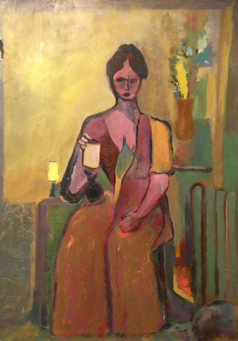 Jamie Boyd Woman Holding a Cup