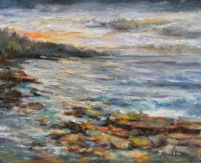 Jane Appleby Warm Evening Galiano