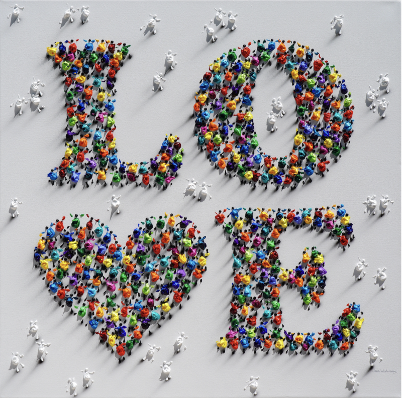 Jane Waterous Love with Heart 4744