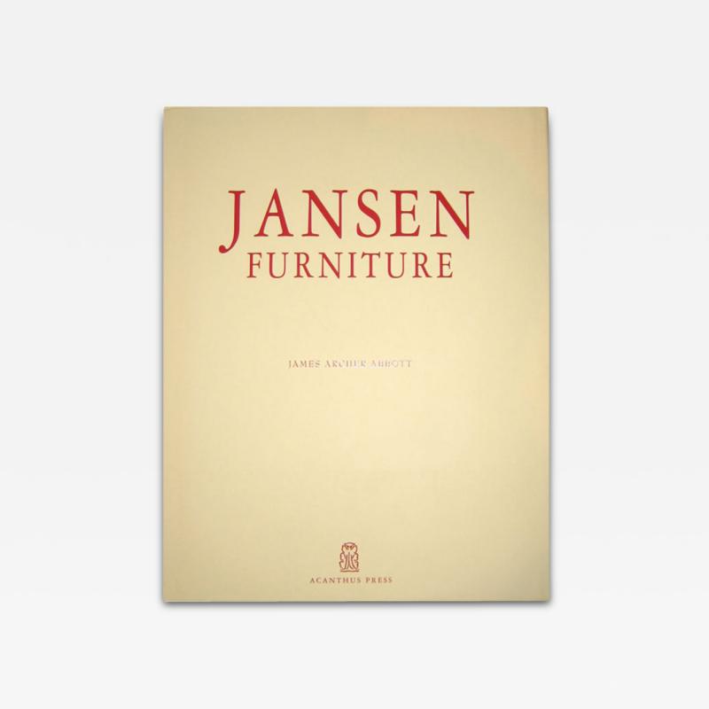 Jansen Furniture Book