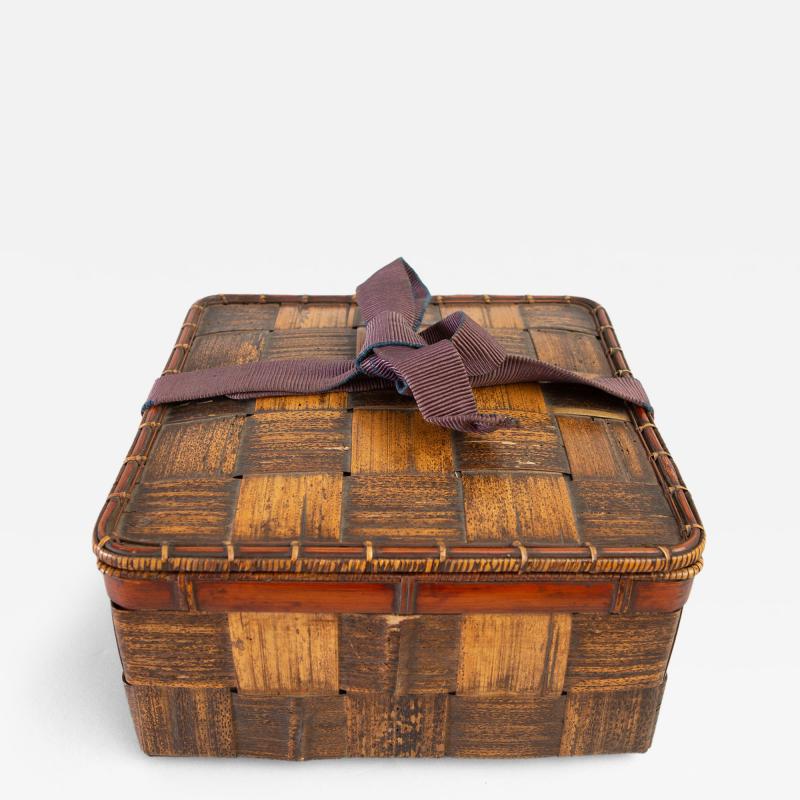 Japanese Basket for Tea Implements