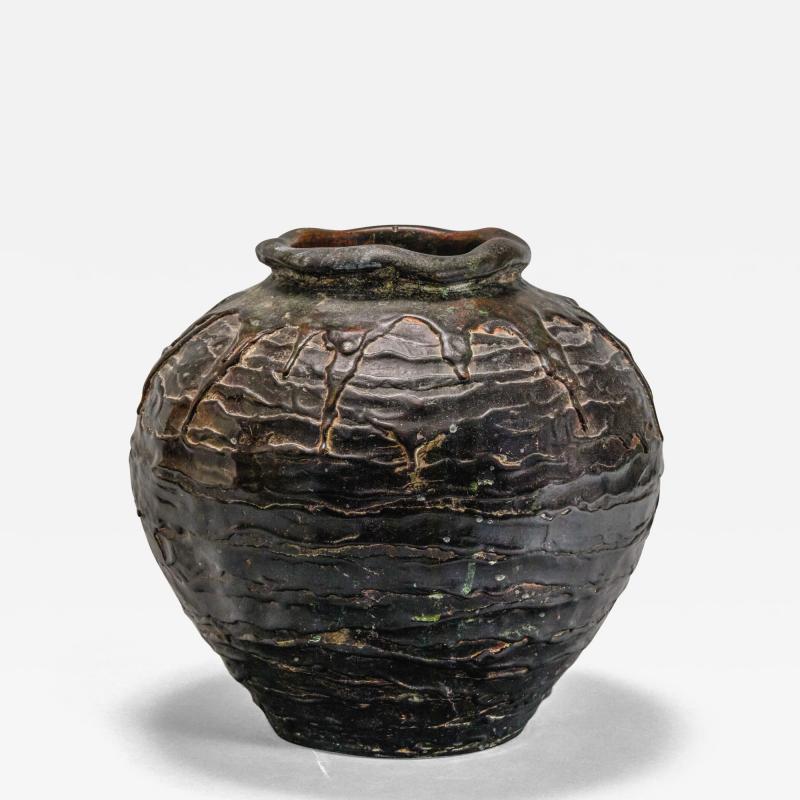 Japanese Bronze Vase