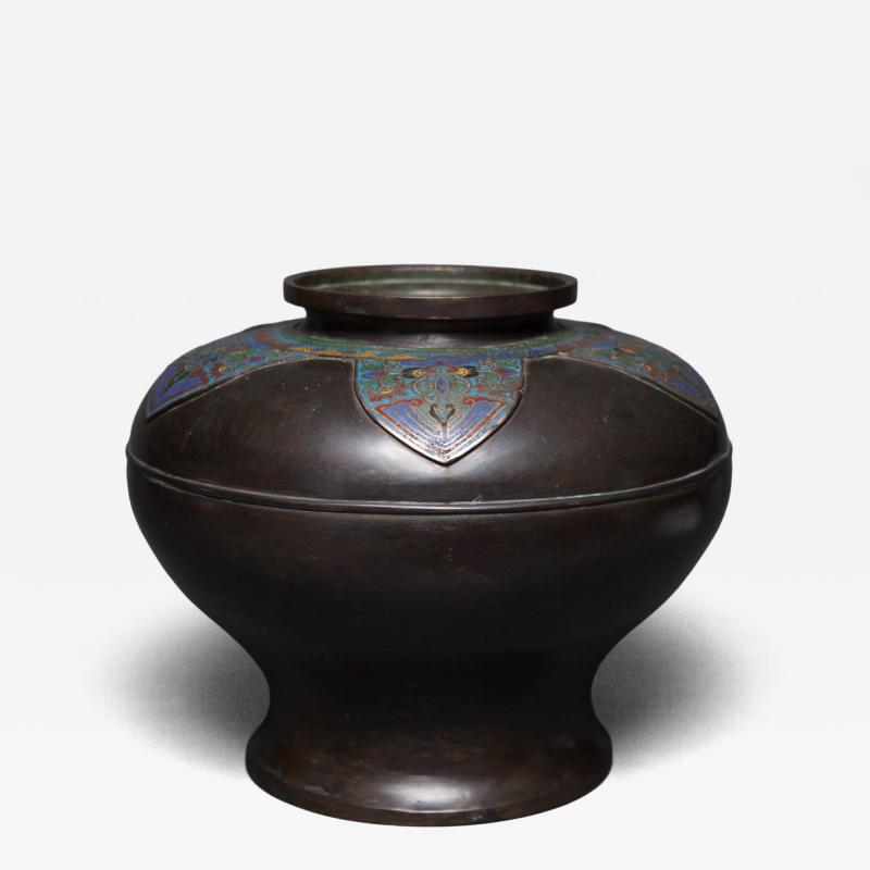 Japanese Bronze Vase