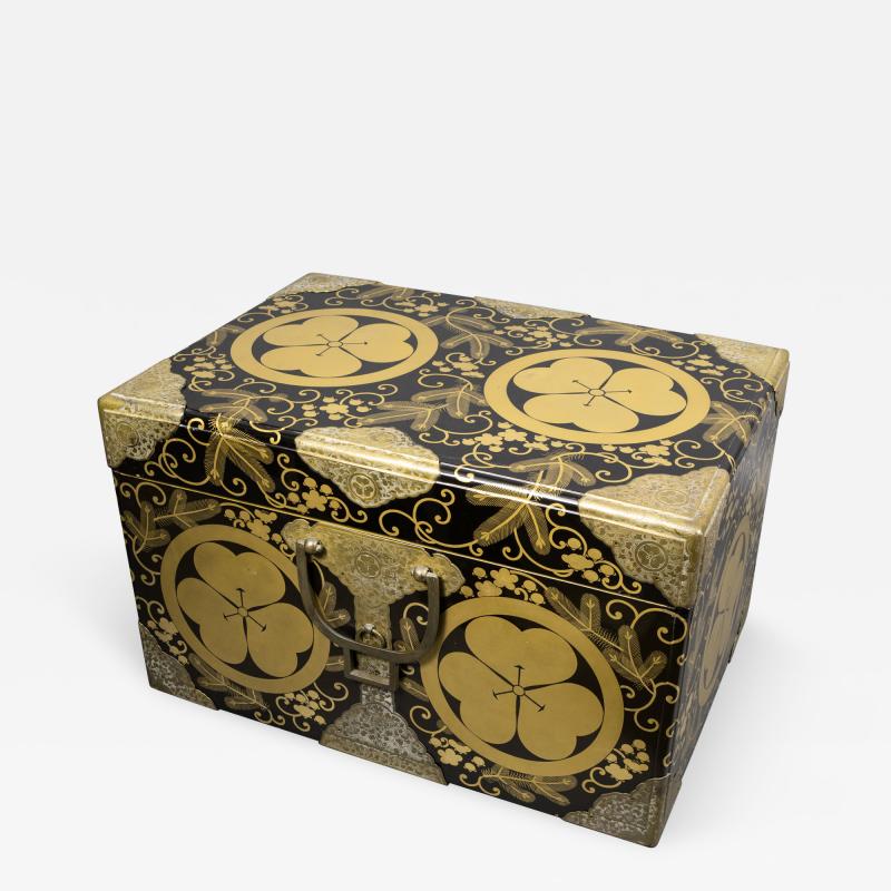 Japanese Lacquer Kimono Box