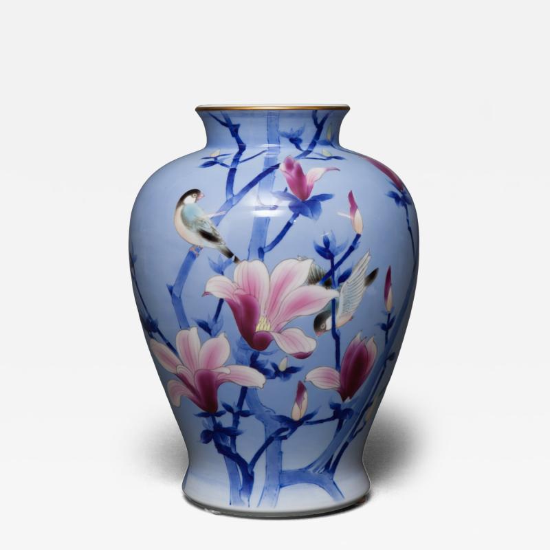 Japanese Studio Art Porcelain Vase