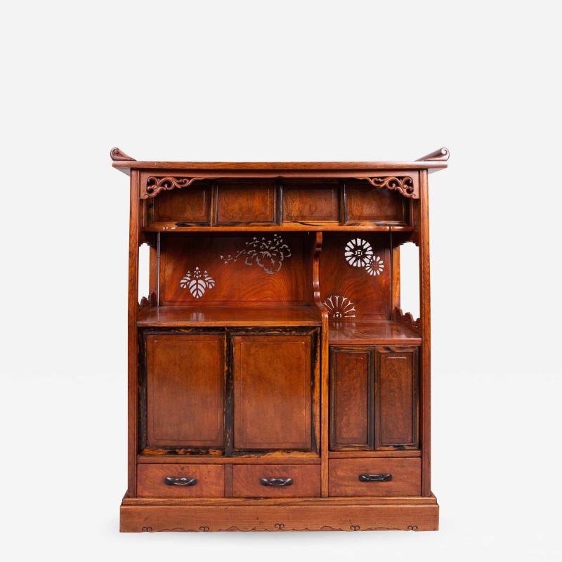 Japanese Tana Tea Cabinet 