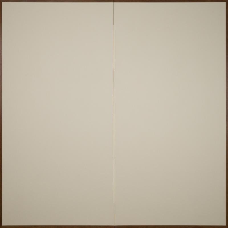 Japanese Two Panel Screen Plain Mulberry Paper