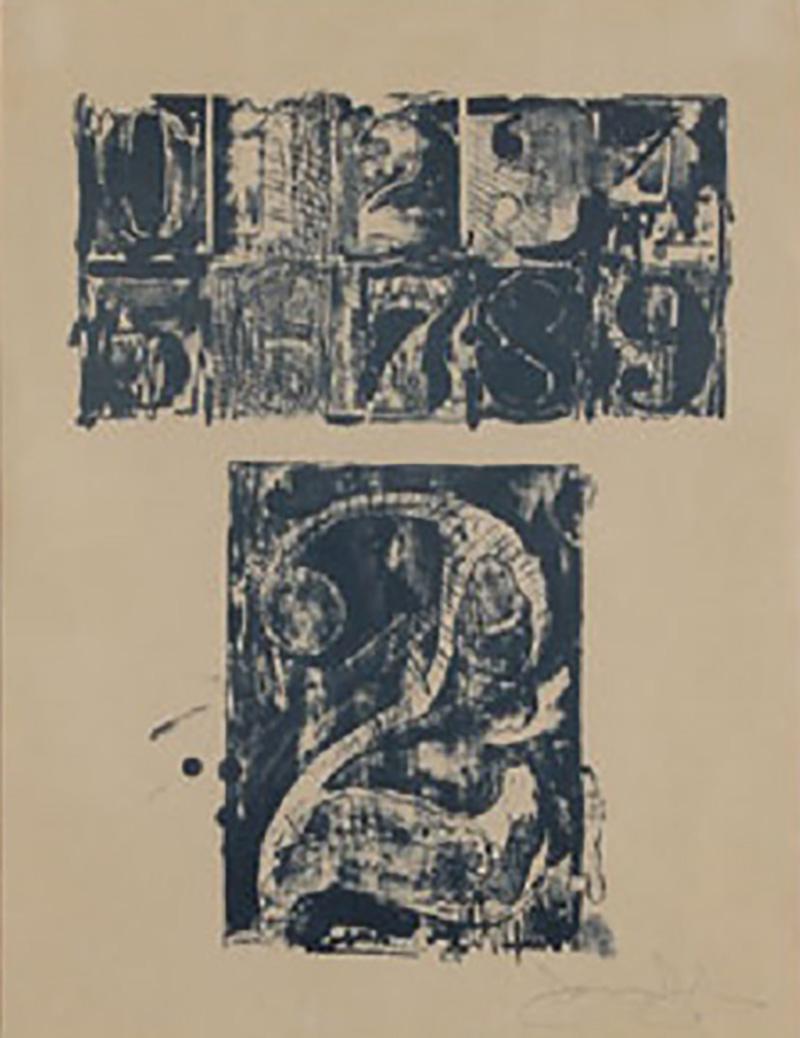 Jasper Johns Jasper Johns 0 9 Number 2